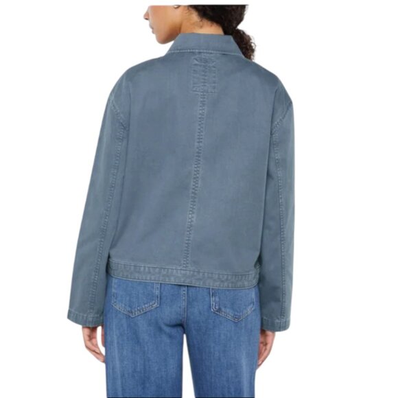 NEW Gap Women's Relaxed Fit Jacket | Blue - Picture 3 of 7